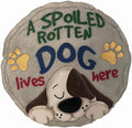 Spoontiques - Garden Décor - Spoiled Rotten Dog Stepping Stone - Decorative by Spoontiques