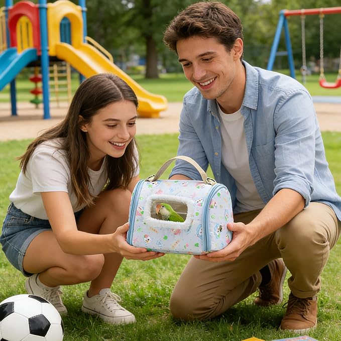 Bird Travel Carrier | Portable Parrot Transport Box - Image 2