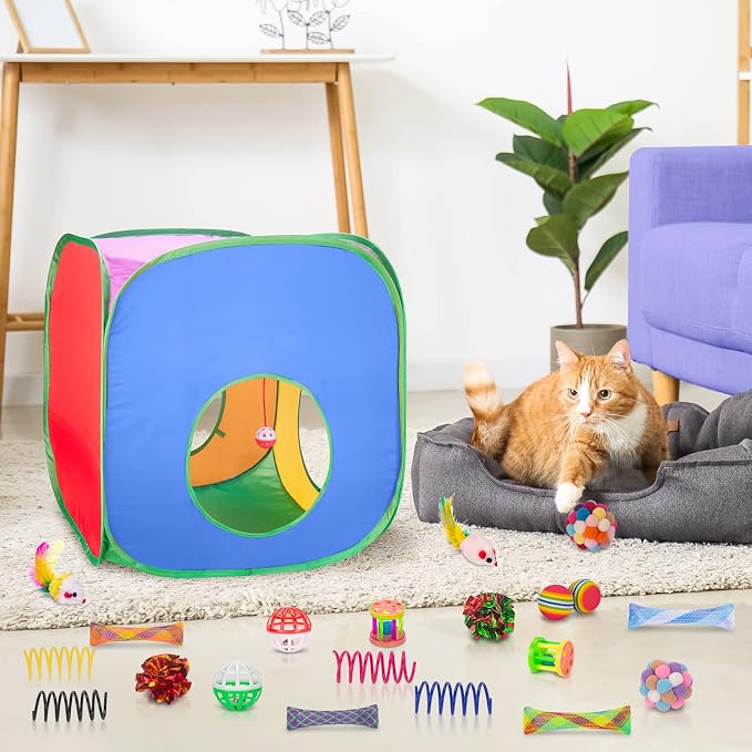 Retro Shaw Cat Toys, Interactive Kitten Toys - Image 6