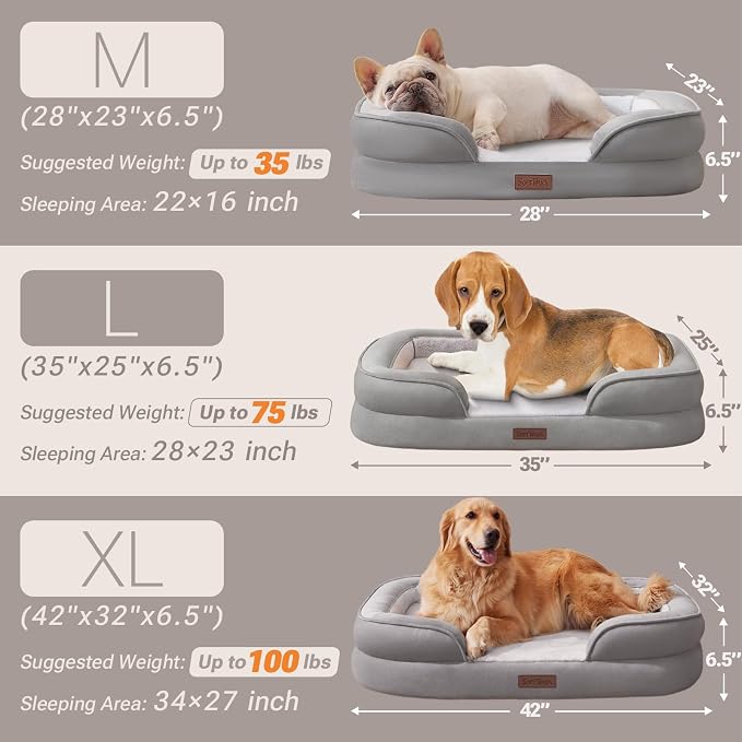 Soft Touch Orthopedic XL Dog Bed - Image 8