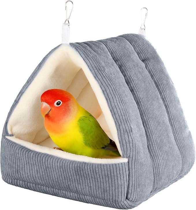 Small Winter Warm Bird Bed for Cage by Hoopttay