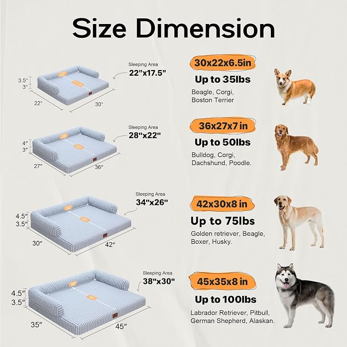 Waterproof Orthopedic Foam Dog Beds - Image 3