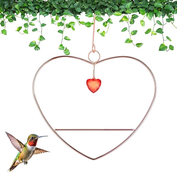 LemonRoad Hummingbird Swing, Tweet Heart Birdie Swing, Copper Hummingbird Perch by Unknown