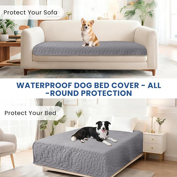 Waterproof Dog Bed Cover, Non-Slip Dog Blanket - Image 7