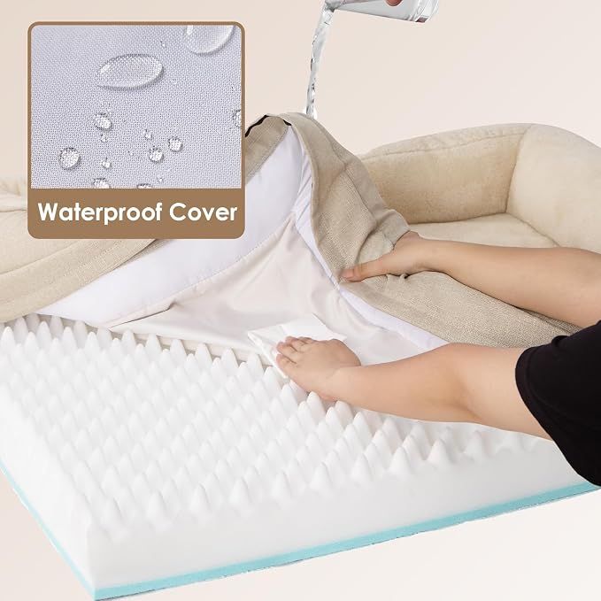 EHEYCIGA Orthopedic XL Dog Bed for Large Sized Dog, Waterproof Liner & Washable - Image 4