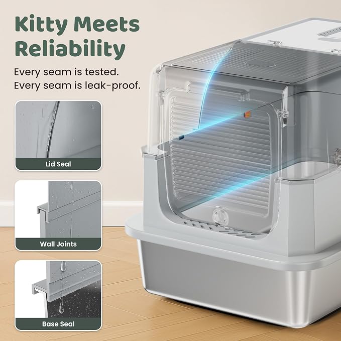 Stainless Steel Litter Box - Image 2