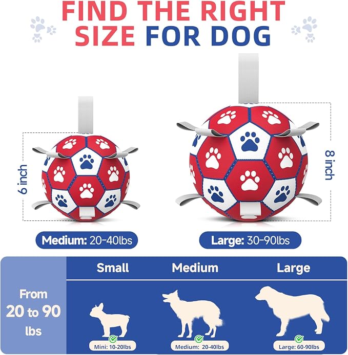 Diman Dog Balls, Dog Soccer Ball - Image 2
