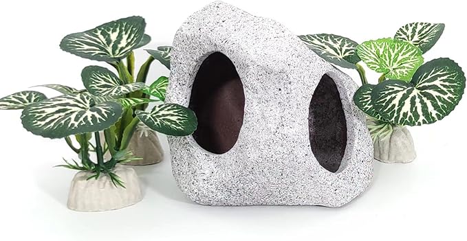 Fish Aquarium Decorations Cave Hide by Vtapliea