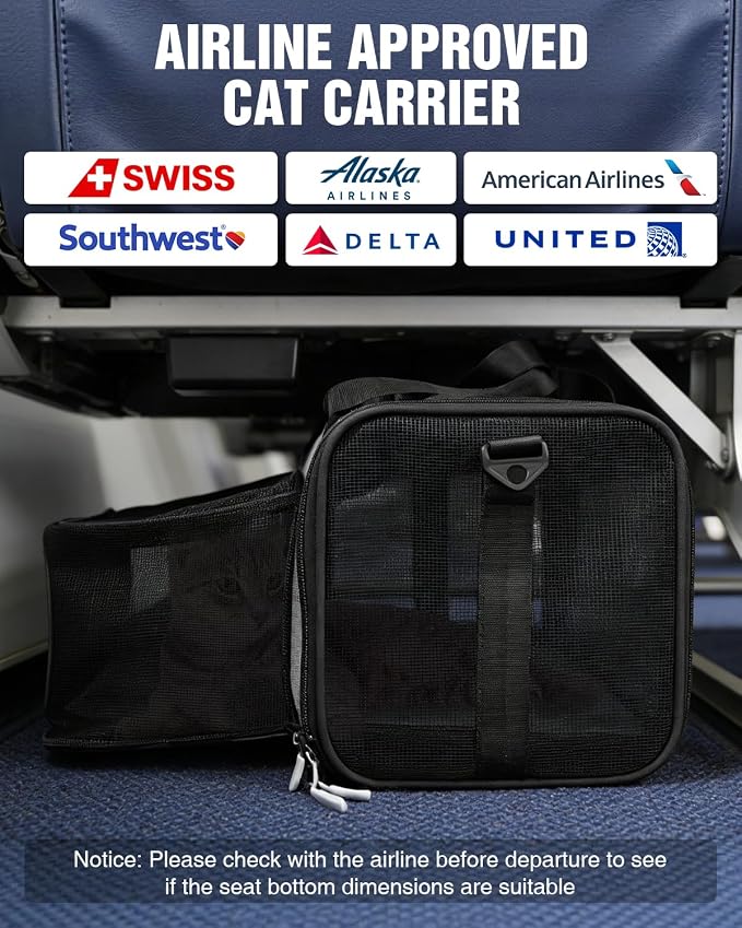 PETUX Top and Side Expandable Pet Carrier - Image 2