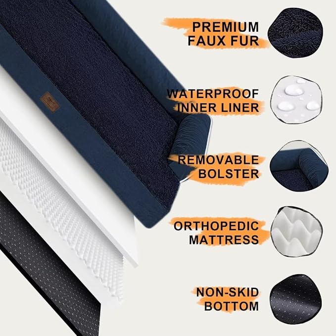 Orthopedic Large Dog Bed Washable: Orthopedic Dog beds - Image 5