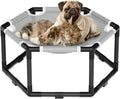 Tresbro Elevated Cat Hammock Bed, Hexagon Raised Cat Swing Bed by Tresbro