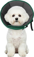 Dog Cone Collar Soft Cone for Medium Dogs After Surgery Adjustable Elizabethan by Allroaring