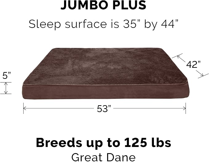 Furhaven Orthopedic Dog Bed for Large Dogs w/ Removable Bolsters & Washable - Image 2