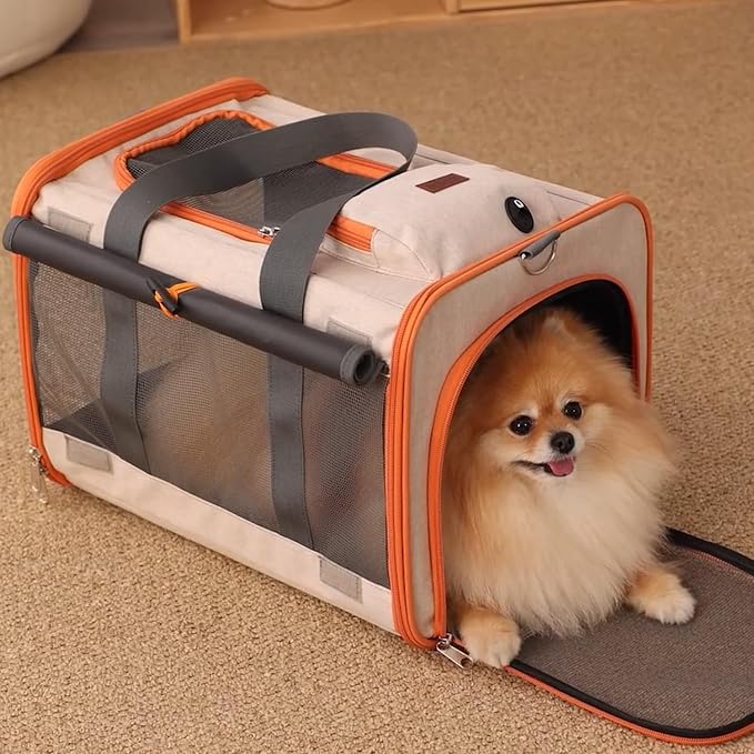 Dog Carriers for Small Dogs Stylish Cats Carrier Airline Approved Pets - Image 5