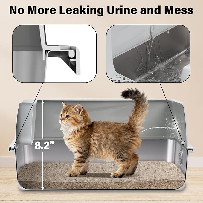 Stainless Steel Litter Box - Image 5