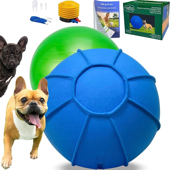 Herding Ball for Dogs, Dual Layered Herding Dog Ball Set for Australian Shepherd by Unknown