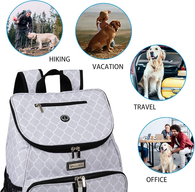 BAGLHER丨Dog Travel Bag, Airline Approved Pet Supplies Backpack, Dog Travel - Image 6