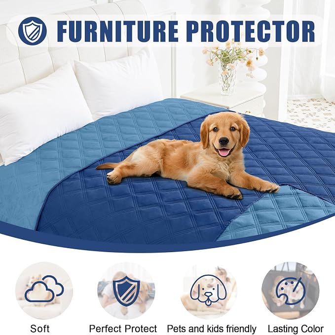 Smiry Waterproof Dog Bed Cover Blanket 30x70, Soft Reversible Pet Blanket - Image 8
