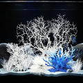 BEGONDIS 8 Pack Artificial Coral Ornament, Aquarium Plasitc Water Plants by BEGONDIS