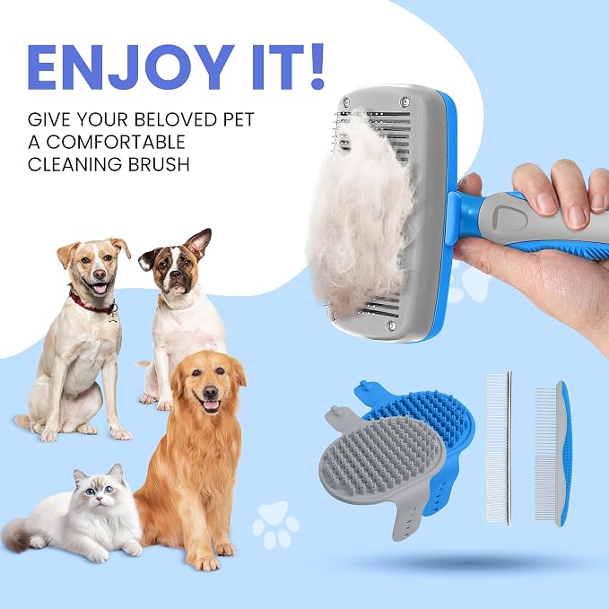Self Cleaning Shedding Brush - Image 7