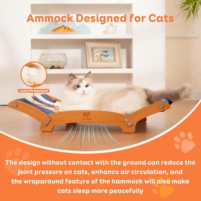 Extra-Larger Sisal Cat Scratcher Bed, Durable Cat Scratching Post - Image 5