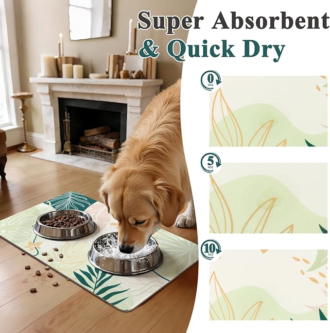 Topotdor Boho Dog Food Mat - Image 2