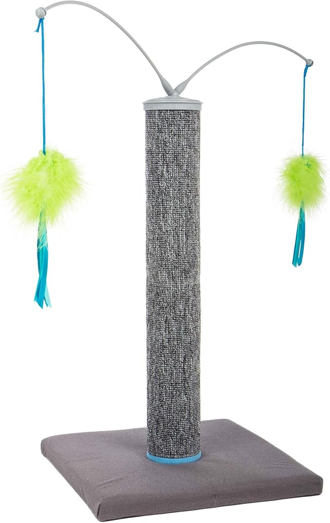 SmartyKat Scratch 'N Spin Carpet Cat Scratching Post by SmartyKat
