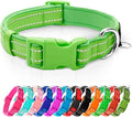 azuza Reflective Dog Collar, Soft Neoprene Padded Pet Collar by azuza