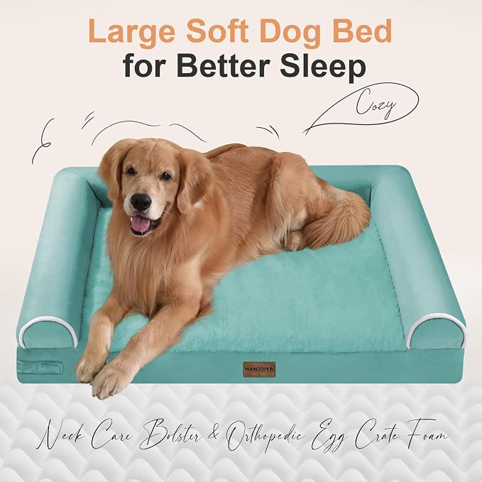 Large Dog Bed Orthopedic Washable: Beds Bolster XXL Bed Big XLarge Dogs Egg - Image 2