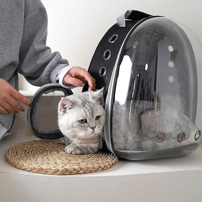 Cat Backpack Carrier Back Expandable Bubble Pet Carrier Backpack - Image 5