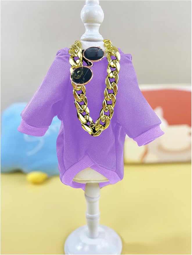 QWINEE 3Pcs Dog Hoodie Cat Apparel Dog Custume Set - Image 3