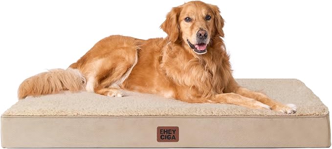 EHEYCIGA Orthopedic XL Dog Beds by EHEYCIGA