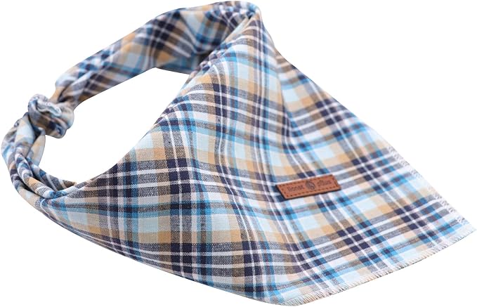 Lionet Paws Dog Bandana Washable Cotton Handkerchief Scarf Triangle Bandana - Image 3