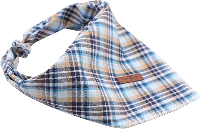 Lionet Paws Dog Bandana Washable Cotton Handkerchief Scarf Triangle Bandana - Image 3