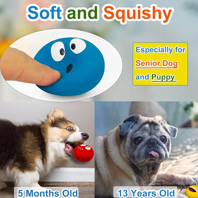 Latex Squeaky Dog Toys for Small Dogs & Mini Breeds - Image 5