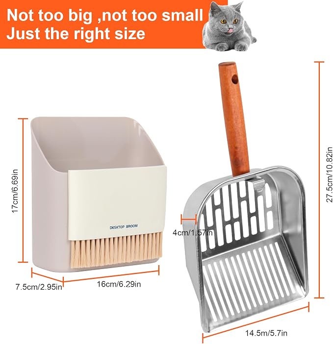 Stainless Steel Cat Litter Scoop - Image 2