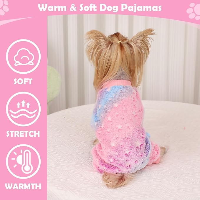 Dog Pajamas Psj Clothes Girl Small Winter Cute Small Puppy Clothes 4 Legs - Image 2