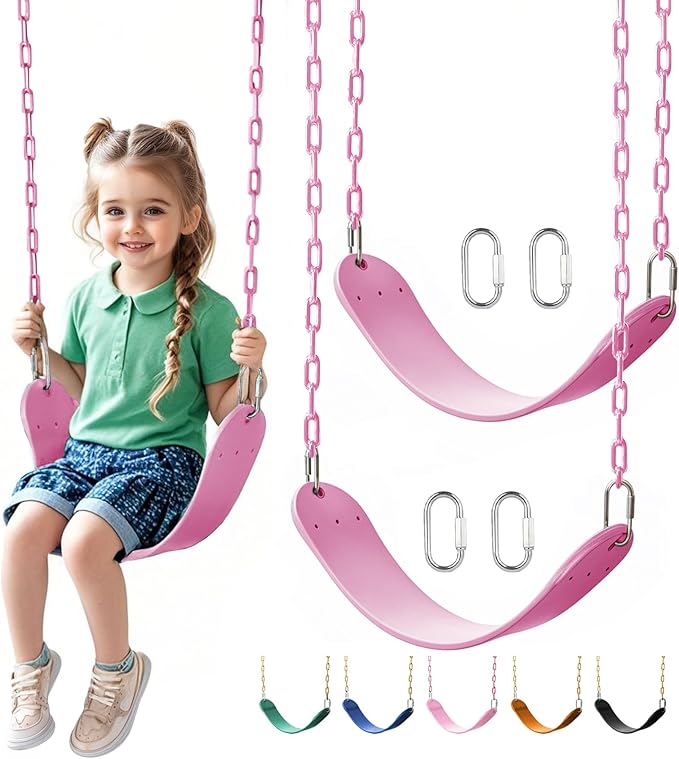 2 Pack Heavy Duty Swing Seats by LittleDove