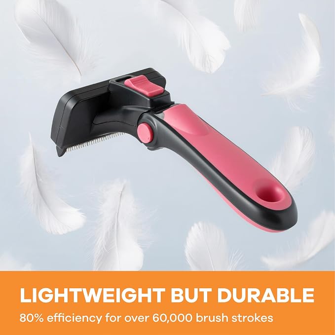 Deshedding Dog Brush for Long Hair – Gentle Deshedding tool for Dogs & Cats – - Image 7