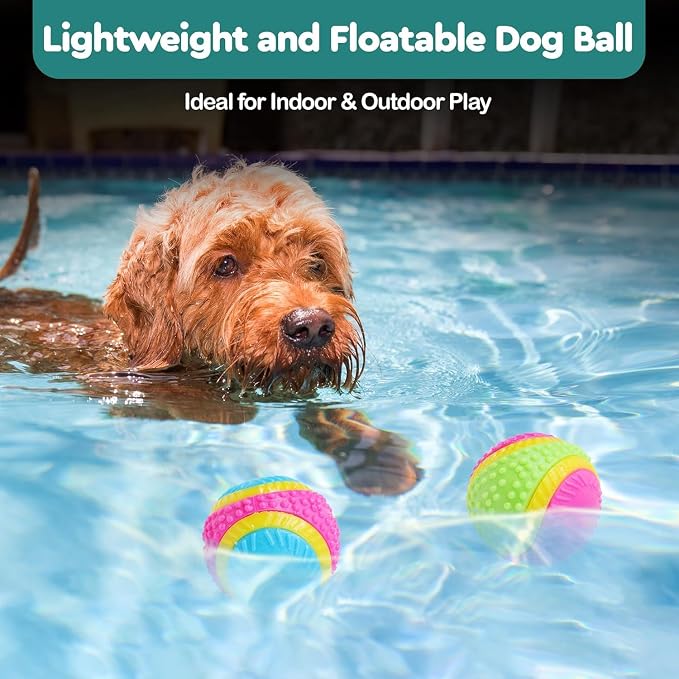 SPOT Sensory Ball Dog Toy for Soft Chewers – 3.25-Inch Durable TPR Rubber Ball - Image 5