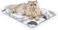 Self Warming Cat Bed, Non-Slip Heated Dog Mat Thermal Blanket by petace