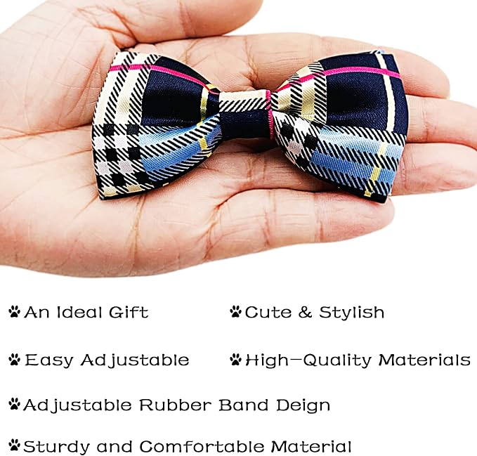 PET SHOW Pet Small Dogs Collar Embellishment Attachment Bow Ties Puppies Cats - Image 4