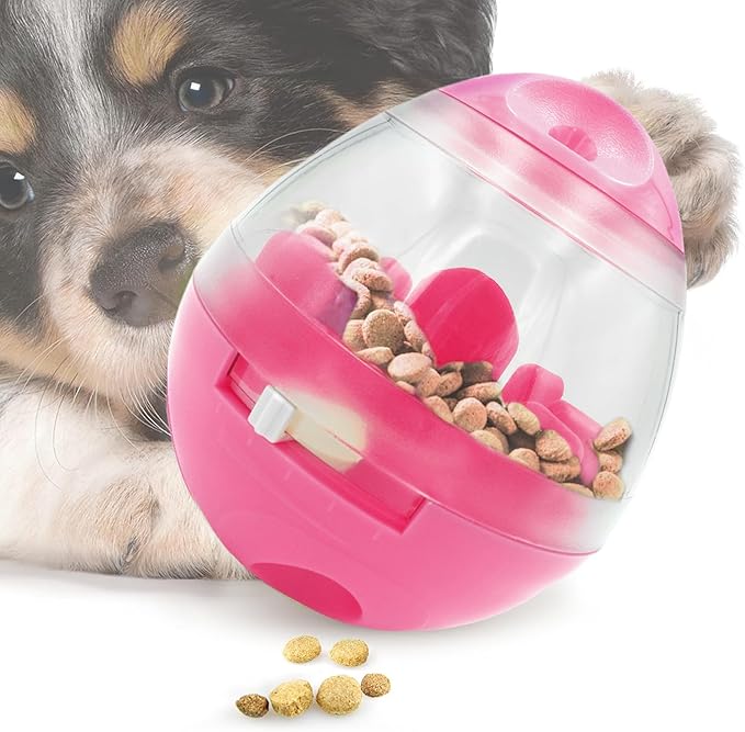 SunGrow Puppy, Small Dog Breeds, and Pocket Pet Treat Ball, Boredom Buster Ends by SunGrow