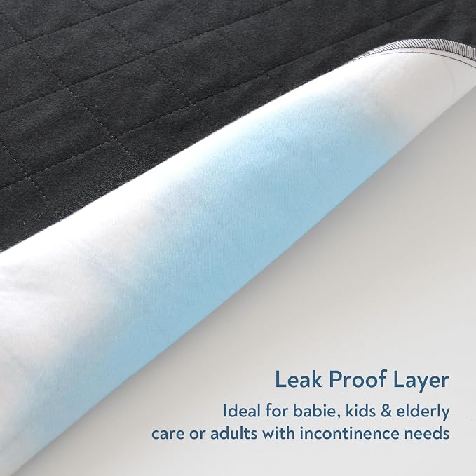 Washable Incontinence Bed Pads, Reusable Underpads - Image 2