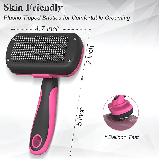 Self-Cleaning Pet Grooming Brush - Image 4