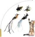 TTcat Interactive Bird and Insect Simulation Cat Toy Set by TTCAT