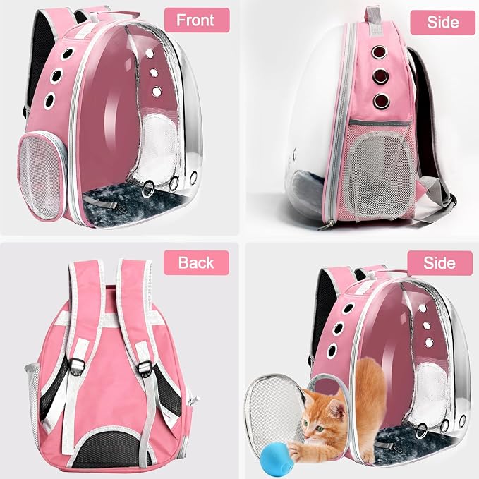 Cat Backpack Carrier, Pet Cat Carrier - Image 4