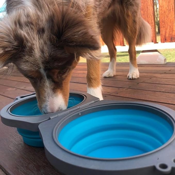 Loving Pets 73807991: Travel Double Diner Dog Bowl - Image 5