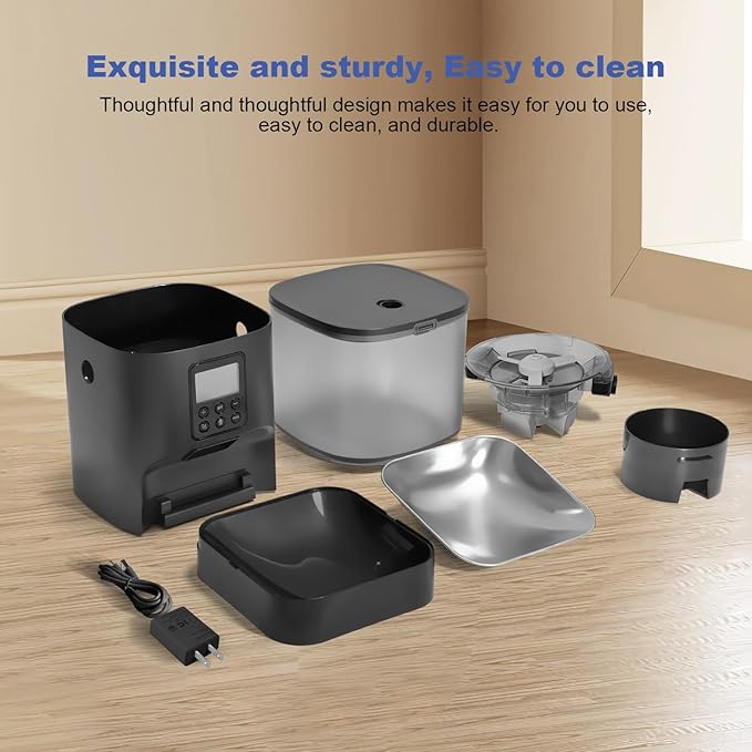 Automatic Cat Feeder, Cat Food Dispenser - Image 5