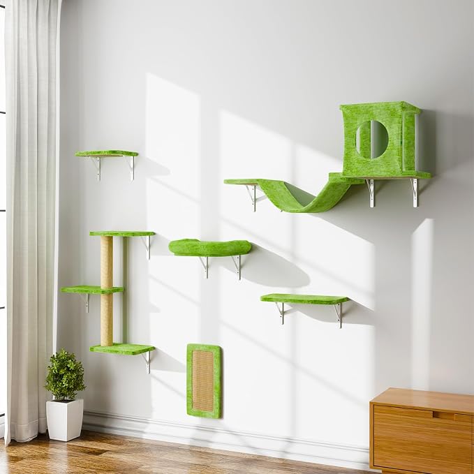 NUNU LAB Wall Mounted Cat Furniture Set - Image 7